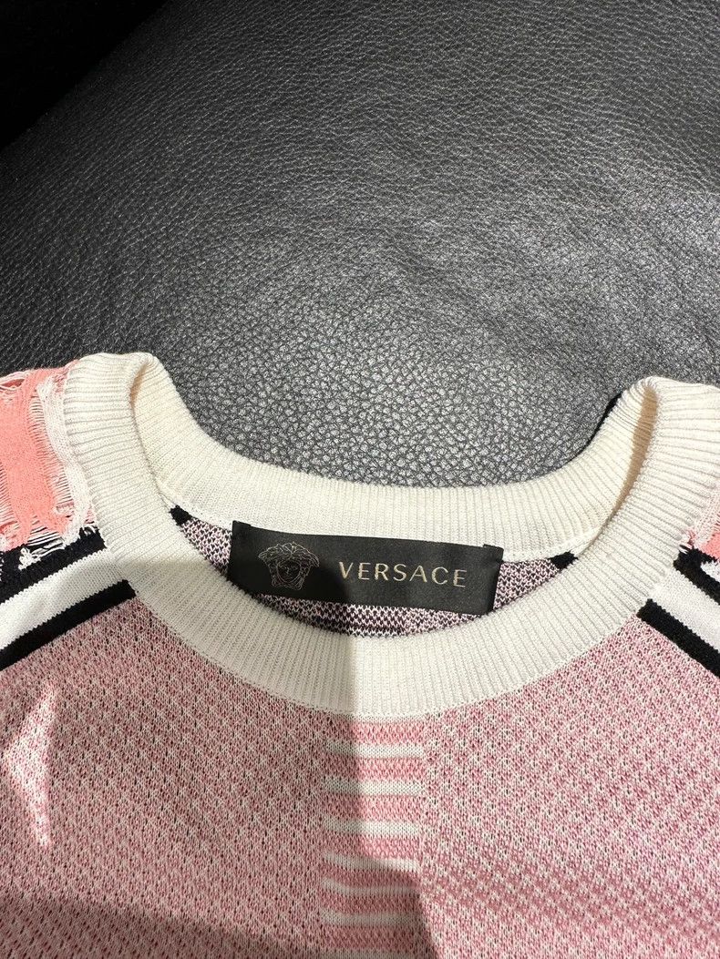 Versace Versace Men's Knit Pullover Sweater - dmc Size US S / EU 44-46 / 1 - 3 Thumbnail