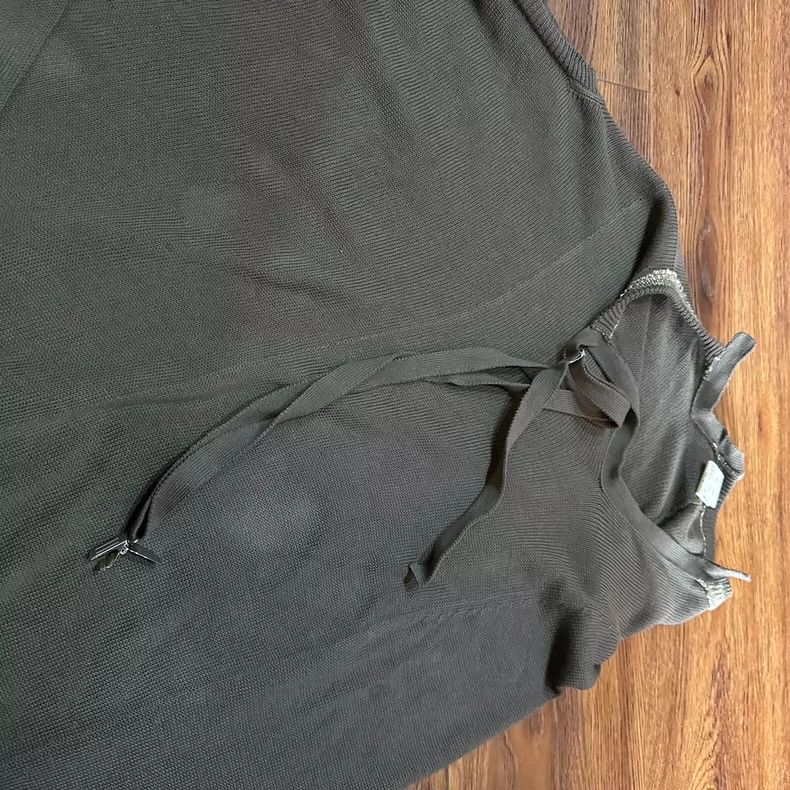 Yohji Yamamoto Y's Irregular Knit Sweater with Strap - dmc Size US L / EU 52-54 / 3 - 4 Thumbnail