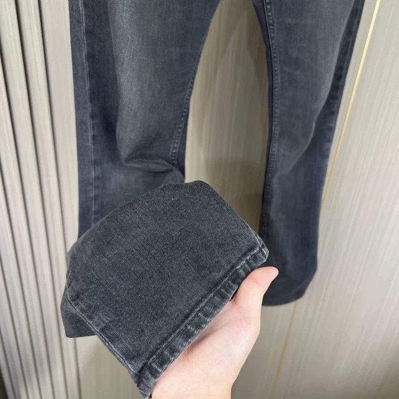 Balenciaga Balenciaga Black Gray Washed Denim Jeans - dmc Size US 33 - 5 Thumbnail