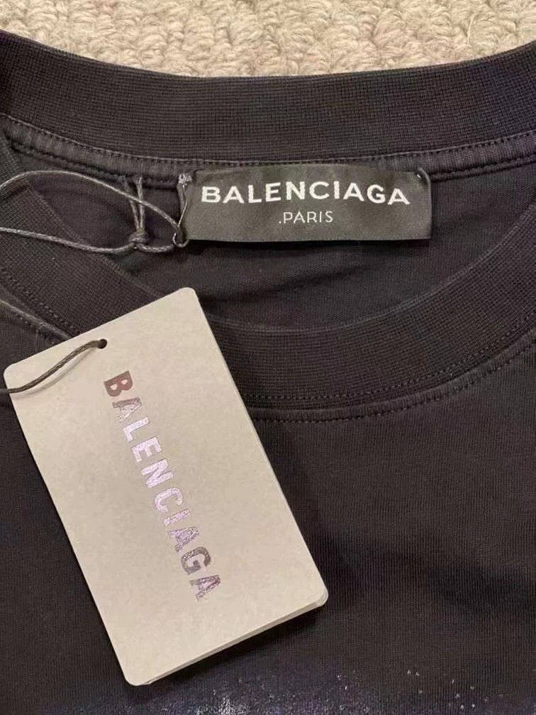 Balenciaga Balenciaga Paris Night Short Sleeve T-Shirt - dmc Size US S / EU 44-46 / 1 - 6 Thumbnail