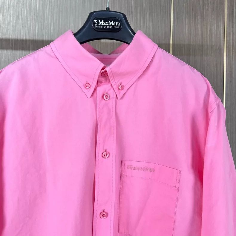 Balenciaga Balenciaga Embroidered Irregular Shirt Jacket - dmc Size US M / EU 48-50 / 2 - 3 Thumbnail