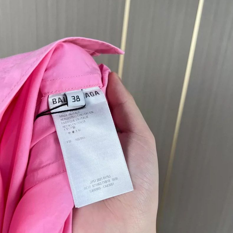 Balenciaga Balenciaga Embroidered Irregular Shirt Jacket - dmc Size US M / EU 48-50 / 2 - 6 Thumbnail