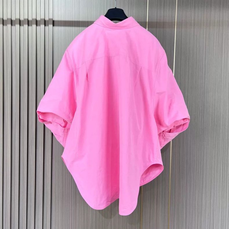 Balenciaga Balenciaga Embroidered Irregular Shirt Jacket - dmc Size US M / EU 48-50 / 2 - 2 Thumbnail