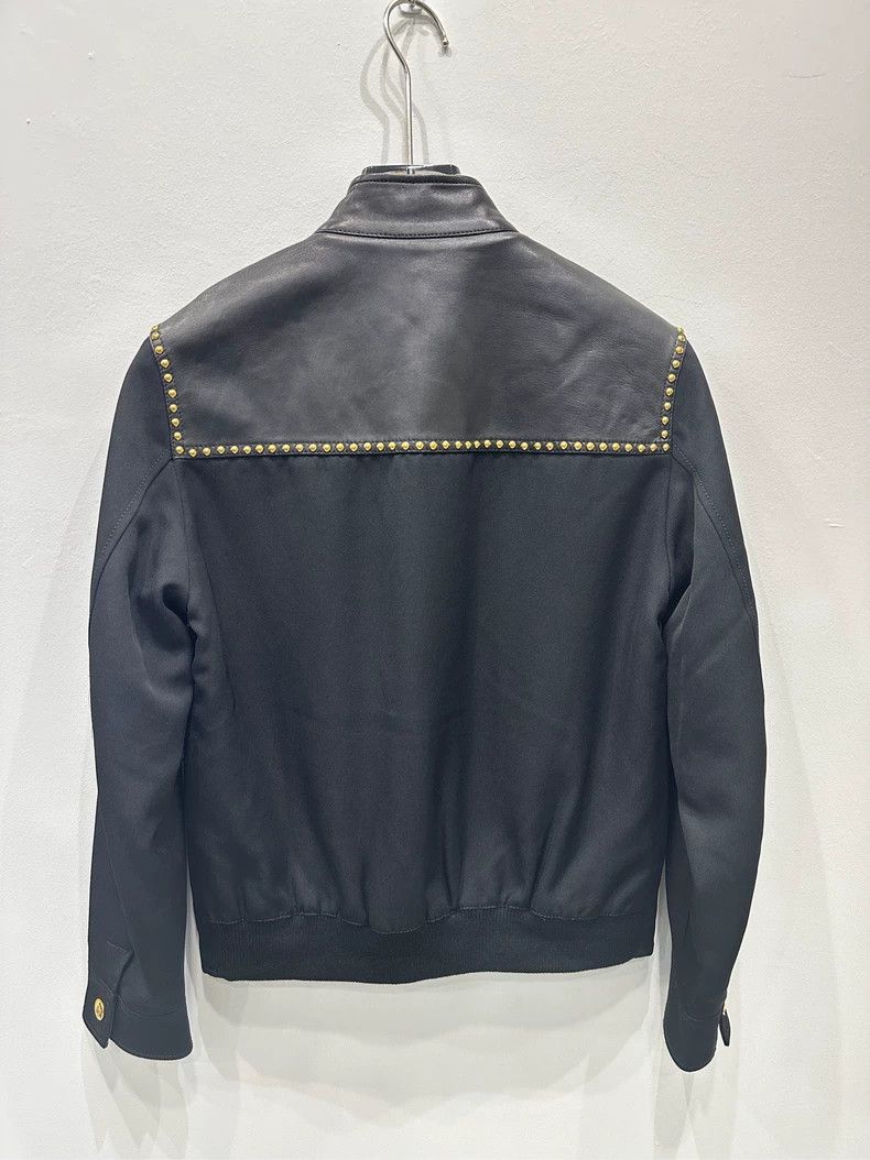 Versace Versace Leather Studded Jacket - dmc Size US M / EU 48-50 / 2 - 2 Thumbnail