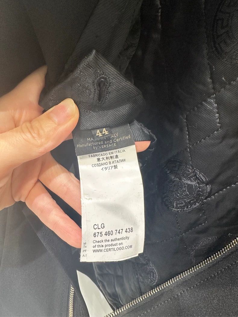 Versace Versace Leather Studded Jacket - dmc Size US M / EU 48-50 / 2 - 4 Thumbnail
