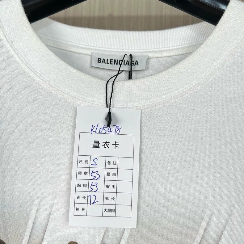 Balenciaga Balenciaga Portrait & Letter Print T-shirt - dmc Size US S / EU 44-46 / 1 - 6 Thumbnail