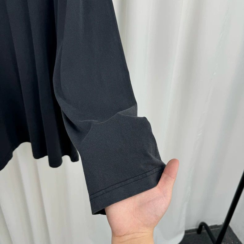 Balenciaga Balenciaga Embroidered Letter Washed Long Sleeve - dmc Size US M / EU 48-50 / 2 - 4 Thumbnail