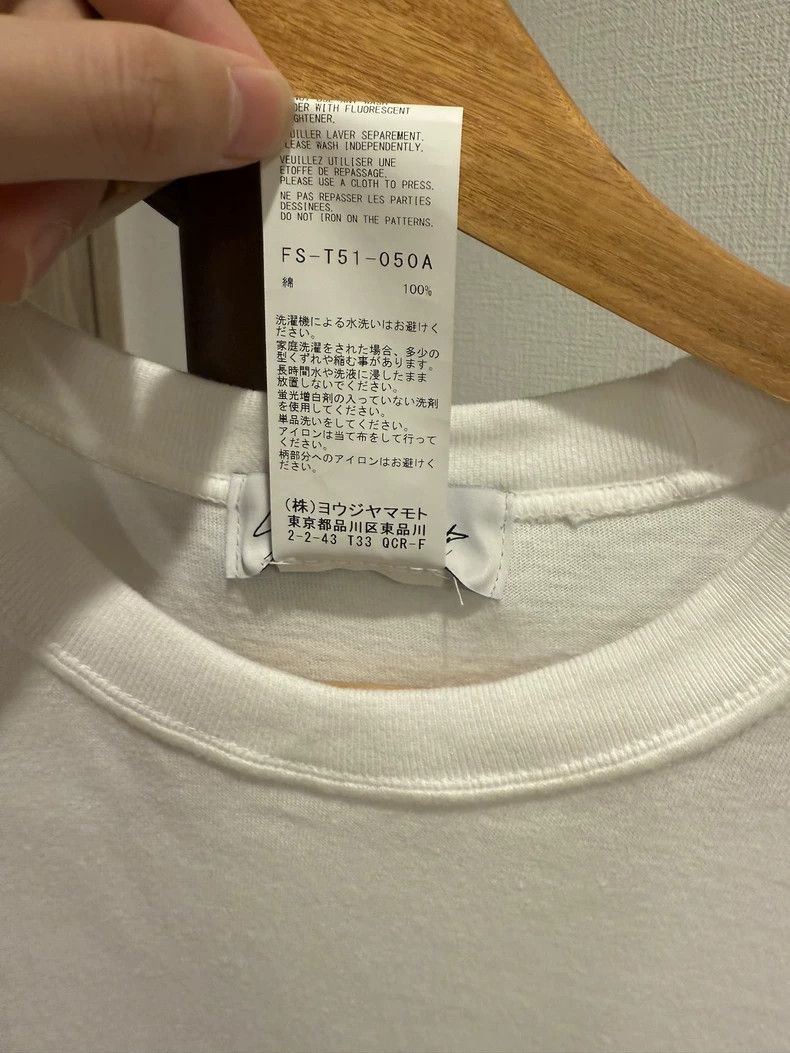 Yohji Yamamoto Yohji Yamamoto White Short Sleeve T-Shirt - dmc Size US M / EU 48-50 / 2 - 2 Thumbnail