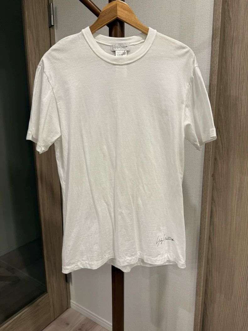 Yohji Yamamoto Yohji Yamamoto White Short Sleeve T-Shirt - dmc Size US M / EU 48-50 / 2 - 3 Thumbnail
