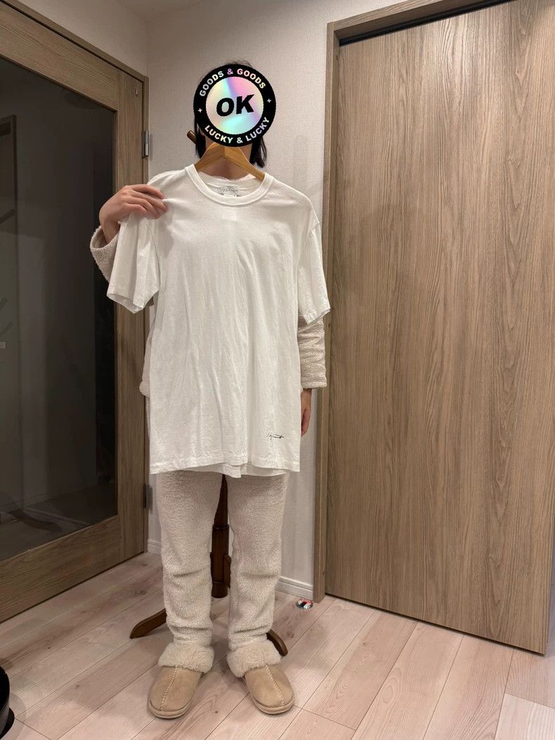 Yohji Yamamoto Yohji Yamamoto White Short Sleeve T-Shirt - dmc Size US M / EU 48-50 / 2 - 5 Thumbnail