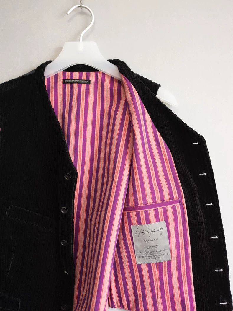 Yohji Yamamoto Yohji Yamamoto 22AW Corduroy Vest - dmc Size US M / EU 48-50 / 2 - 6 Thumbnail