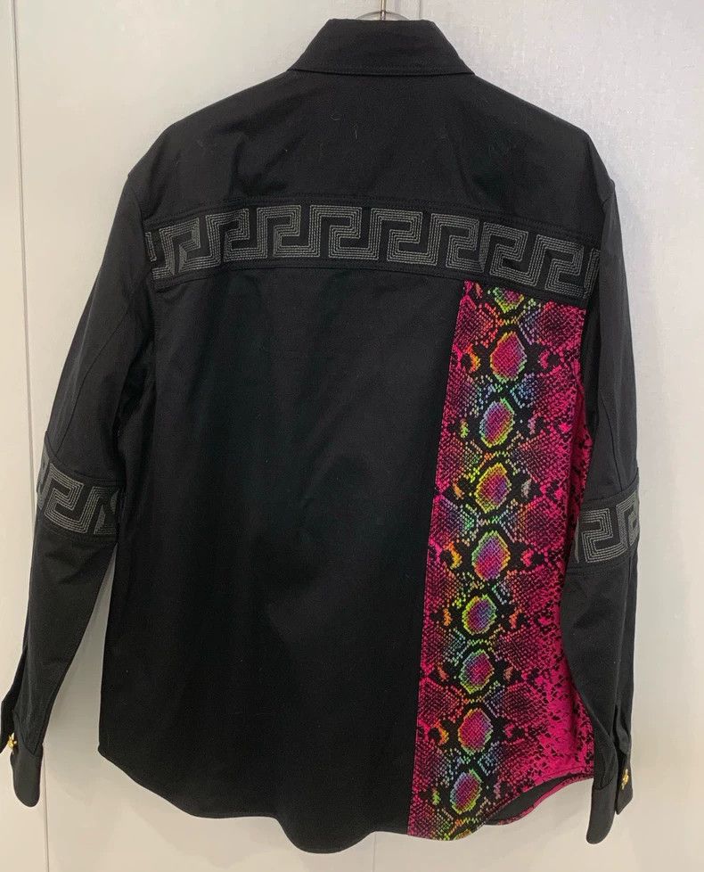 Versace Versace Printed Denim Jacket - dmc Size US L / EU 52-54 / 3 - 2 Thumbnail