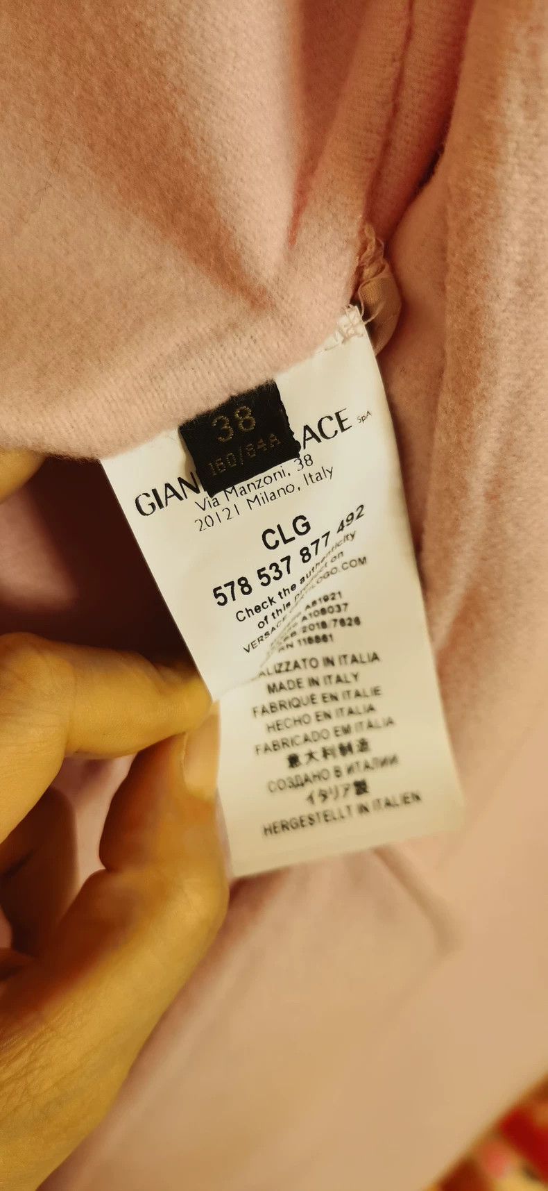 Versace VERSACE Pink Wool Coat with Medusa Buttons - dmc Size US S / EU 44-46 / 1 - 6 Thumbnail