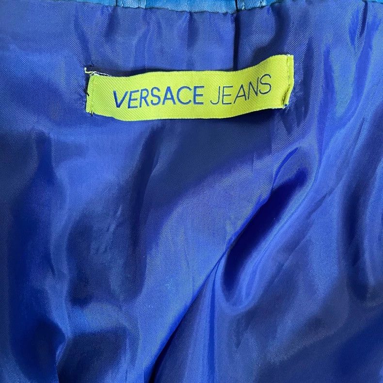 Versace VERSACE Perforated Lambskin Leather Jacket - dmc Size US M / EU 48-50 / 2 - 3 Thumbnail