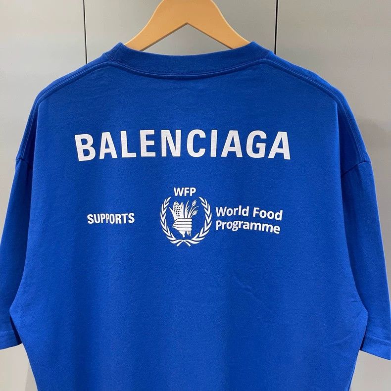 Balenciaga Balenciaga WFP Logo Short Sleeve T-Shirt - dmc Size US M / EU 48-50 / 2 - 2 Thumbnail