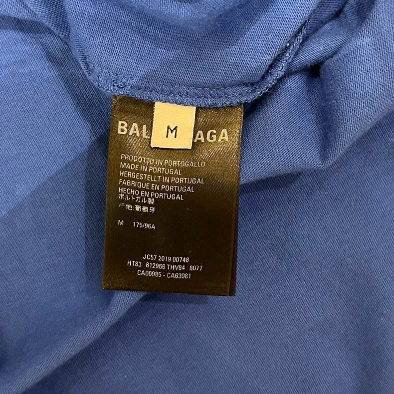 Balenciaga Balenciaga WFP Logo Short Sleeve T-Shirt - dmc Size US M / EU 48-50 / 2 - 7 Thumbnail