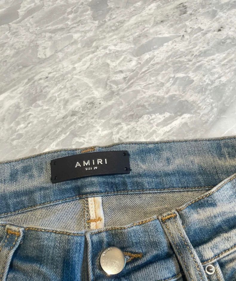 Amiri AMIRI Limited Edition Side Patch Jeans - dmc Size US 29 - 2 Thumbnail