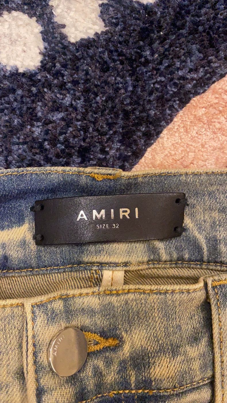 Amiri AMIRI 18Q Embroidered Patchwork Jeans - dmc Size US 32 / EU 48 - 4 Thumbnail