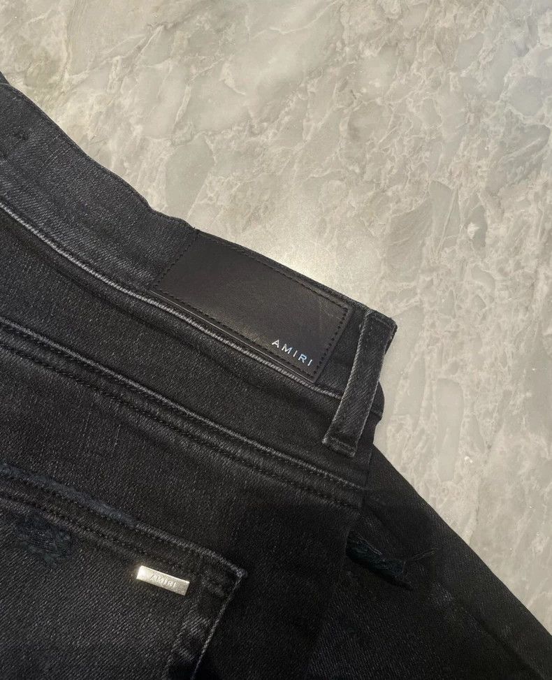 Amiri AMIRI MX1 Distressed Denim Jeans - dmc Size US 30 / EU 46 - 3 Thumbnail