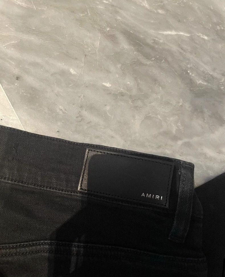 Amiri AMIRI Limited Edition Rainbow Patch Black Jeans - dmc Size US 30 / EU 46 - 3 Thumbnail
