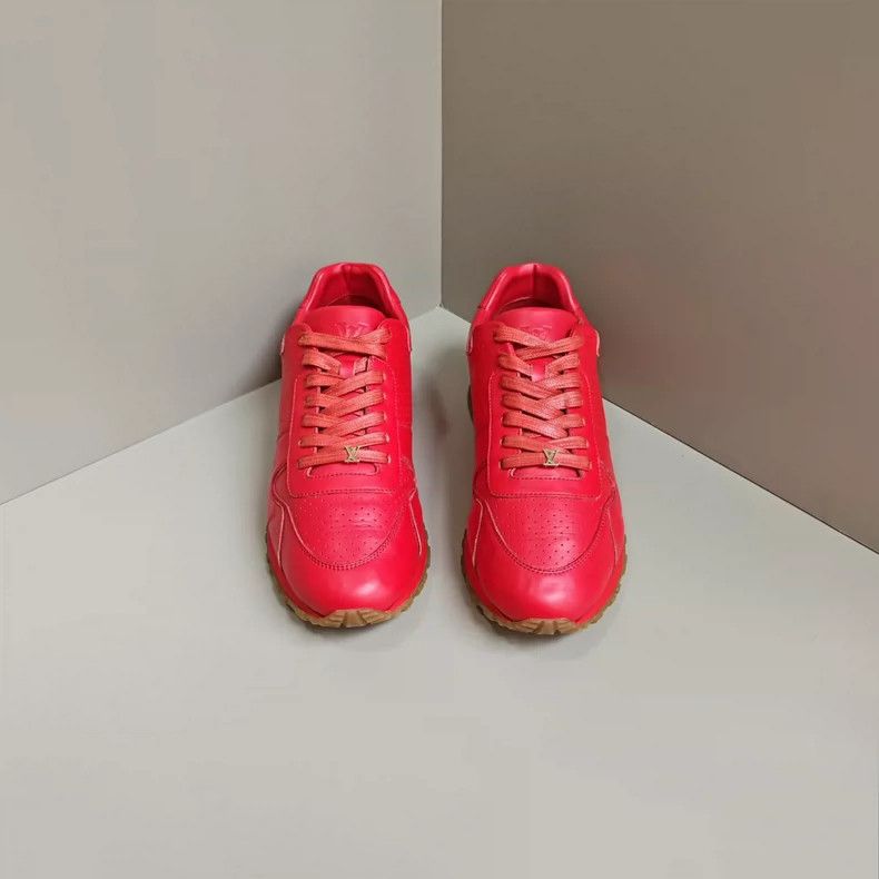 Louis Vuitton LV x Supreme Run Away Leather Sneakers - dmc Size US 7.5 / EU 40-41 - 2 Thumbnail