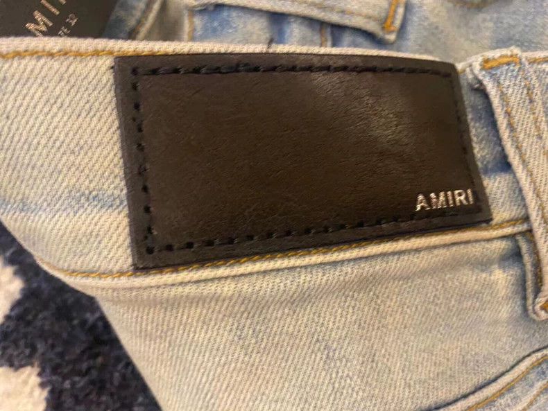 Amiri AMIRI 17Q Artist Paint Splatter Jeans - dmc Size US 32 / EU 48 - 4 Thumbnail