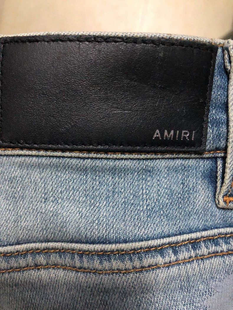 Amiri AMIRI Distressed Ink Splatter Jeans - dmc Size US 34 / EU 50 - 4 Thumbnail