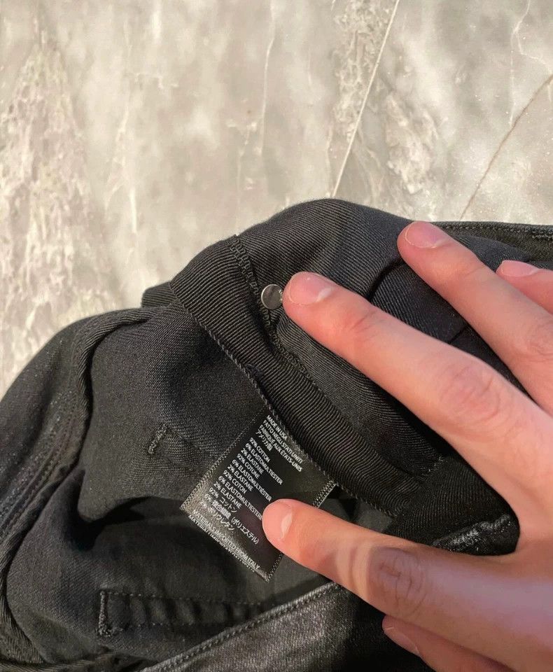 Amiri Amiri MX1 Black Red Patchwork Jeans - dmc Size US 33 - 4 Thumbnail