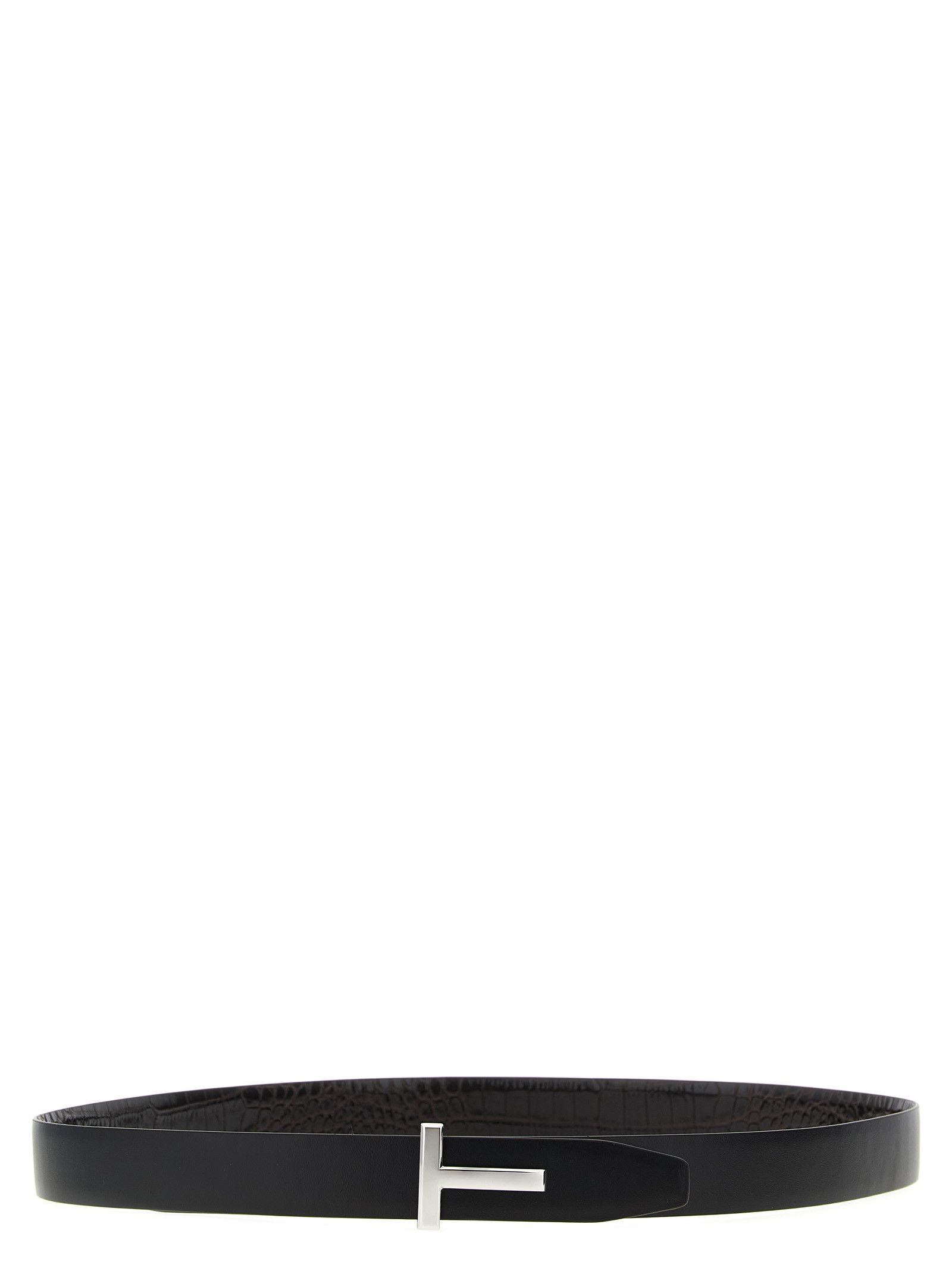 Tom Ford Reversible Crocodile Leather Belt Size ONE SIZE - 2 Thumbnail