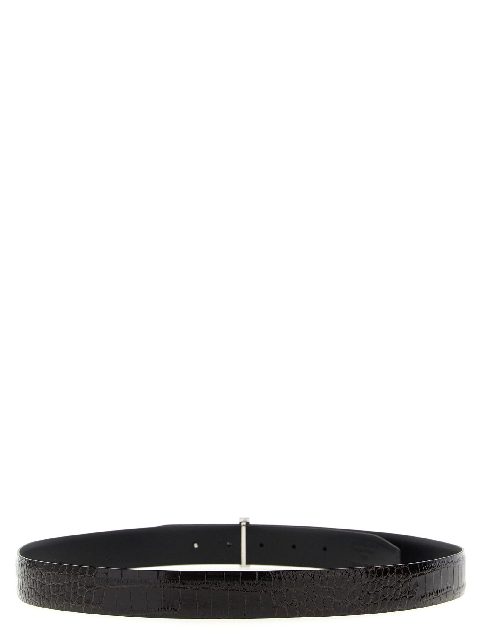 Tom Ford Reversible Crocodile Leather Belt Size ONE SIZE - 3 Thumbnail