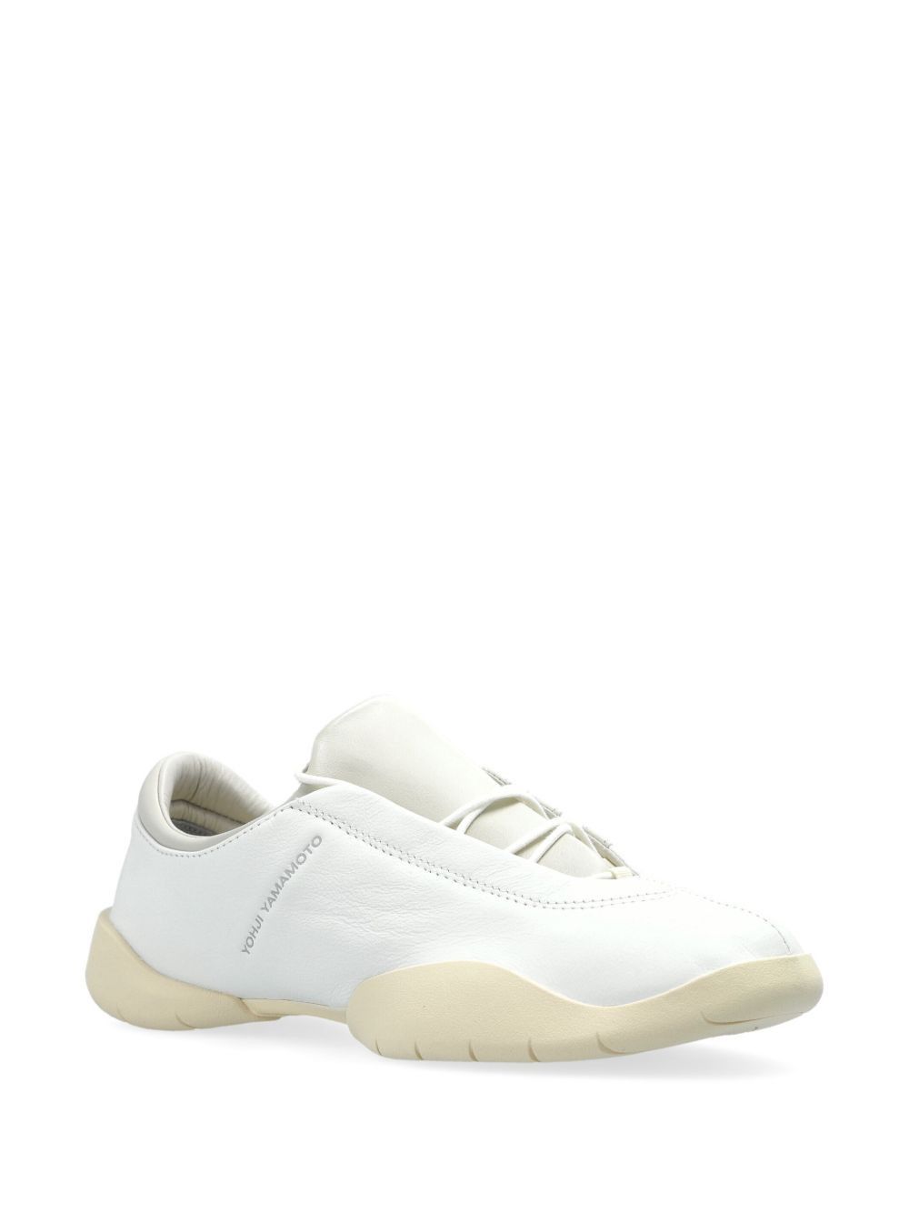 Y-3 REGU LEATHER SNEAKERS Size US 12 / EU 45 - 6 Thumbnail