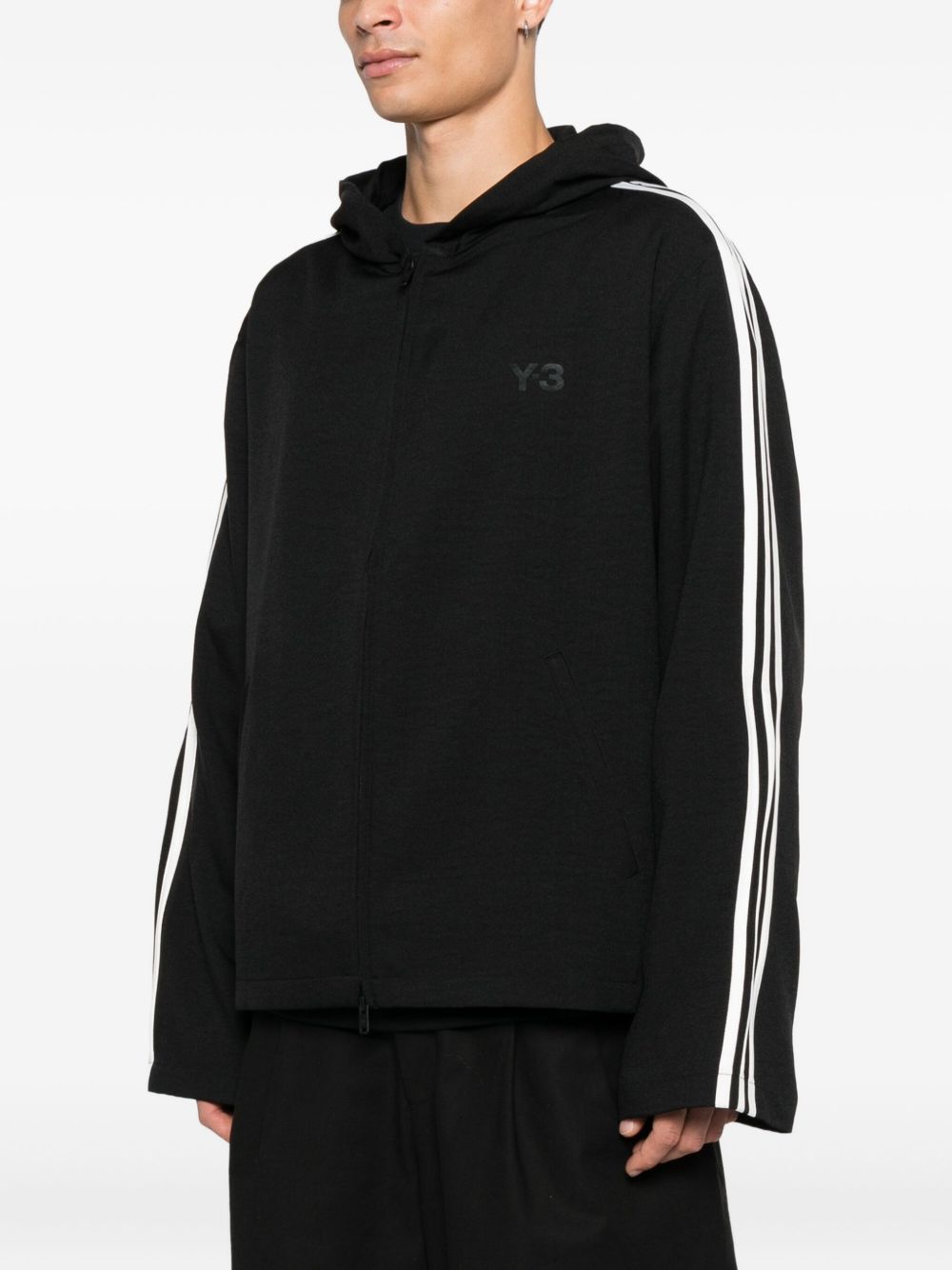 Y-3 LOGO ZIPPED BLOUSON JACKET Size US L / EU 52-54 / 3 - 5 Thumbnail