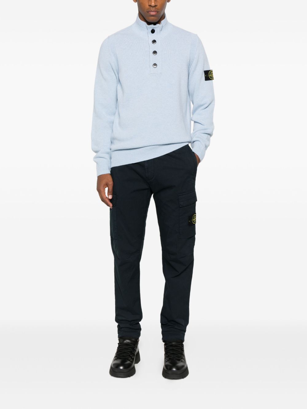 Stone Island COTTON CARGO TROUSERS Size US 30 / EU 46 - 4 Thumbnail