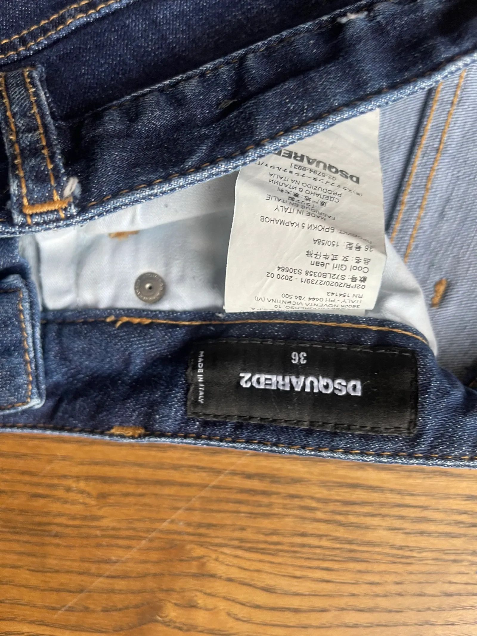 Dsquared2 Dsquared2 Dsquarde2 Jeans Size 26" / US 2 / IT 38 - 2 Thumbnail