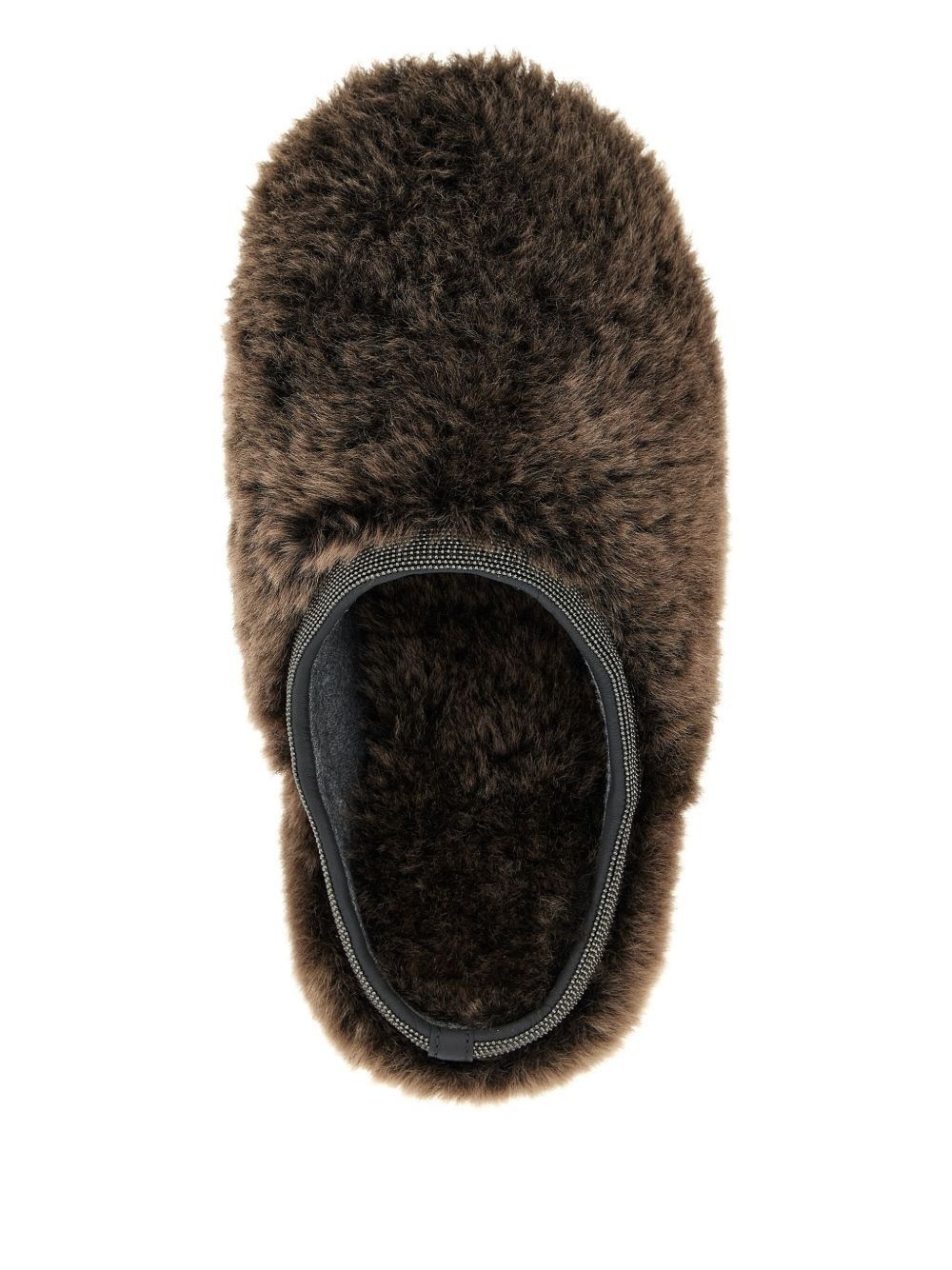 Brunello Cucinelli FUR SLIPPERS Size US 10 / IT 40 - 3 Thumbnail