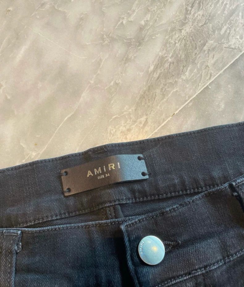 Amiri AMIRI Classic Vintage Black Jeans - dmc Size US 34 / EU 50 - 2 Thumbnail