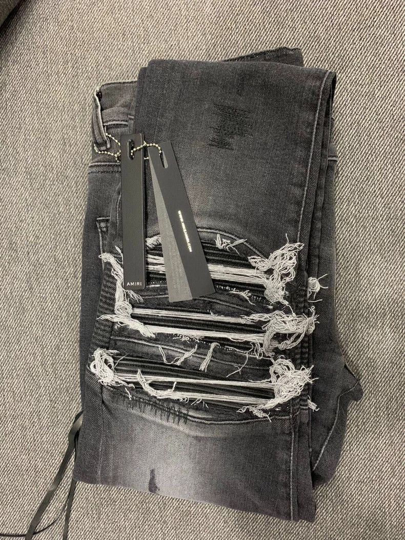 Amiri AMIRI 16 MX2 Distressed Denim Jeans - dmc Size US 28 / EU 44 - 7 Thumbnail