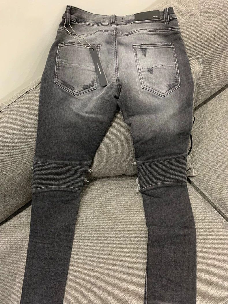 Amiri AMIRI 16 MX2 Distressed Denim Jeans - dmc Size US 28 / EU 44 - 2 Thumbnail