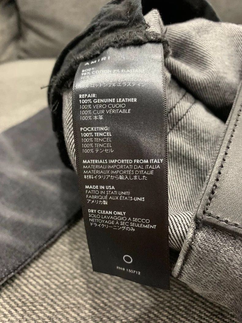Amiri AMIRI 16 MX2 Distressed Denim Jeans - dmc Size US 28 / EU 44 - 5 Thumbnail