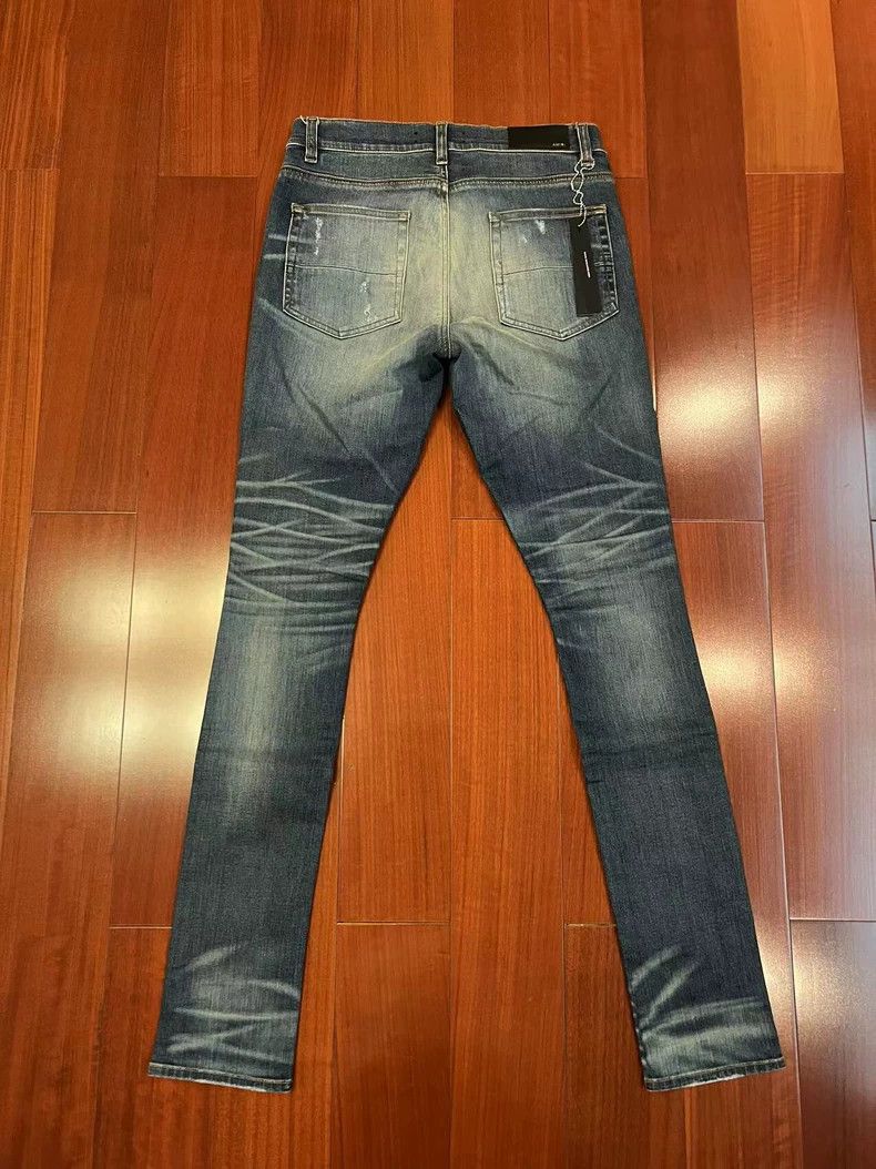 Amiri AMIRI Classic Dark Blue Jeans - dmc Size US 32 / EU 48 - 2 Thumbnail