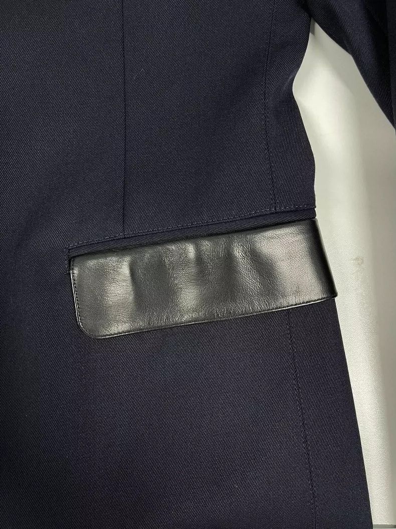 Versace Versace Medusa Leather Trim Blazer - dmc Size US XS / EU 42 / 0 - 6 Thumbnail