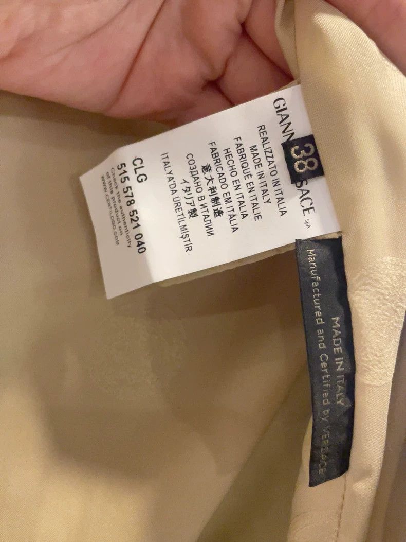 Versace Versace Snakeskin Pattern Leather Jacket - dmc Size US M / EU 48-50 / 2 - 3 Thumbnail
