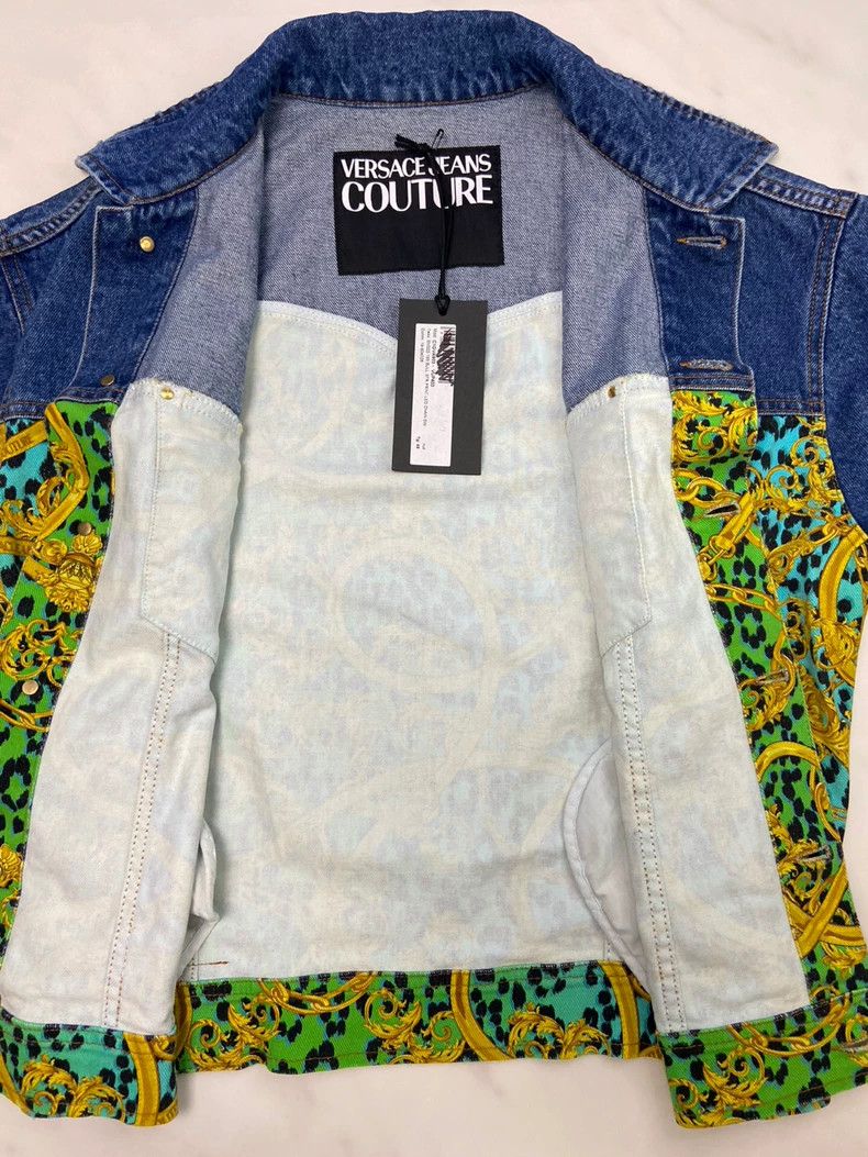 Versace Versace Baroque Denim Jacket - dmc Size US M / EU 48-50 / 2 - 7 Thumbnail