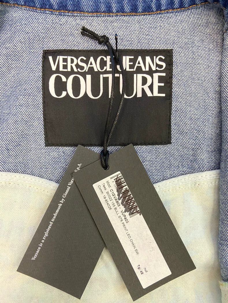 Versace Versace Baroque Denim Jacket - dmc Size US M / EU 48-50 / 2 - 8 Thumbnail