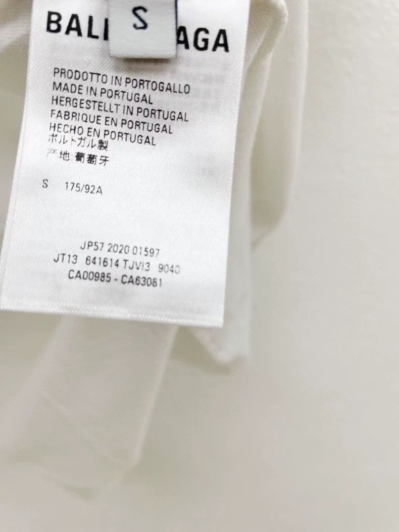 Balenciaga Balenciaga Oversized Cotton Short Sleeve T-Shirt - dmc Size US S / EU 44-46 / 1 - 6 Thumbnail