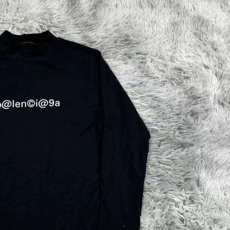 Balenciaga Balenciaga Letter Print Long Sleeve Top - dmc Size US M / EU 48-50 / 2 - 6 Thumbnail