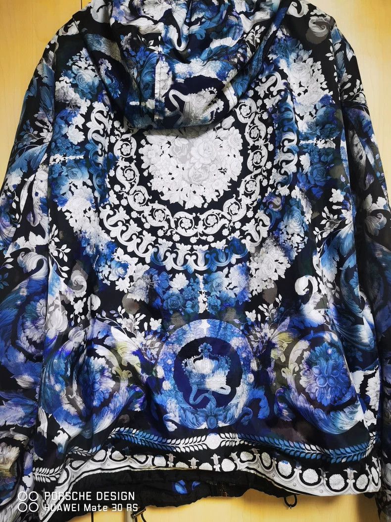 Versace Versace Men's Printed Zip Jacket - dmc Size US L / EU 52-54 / 3 - 2 Thumbnail