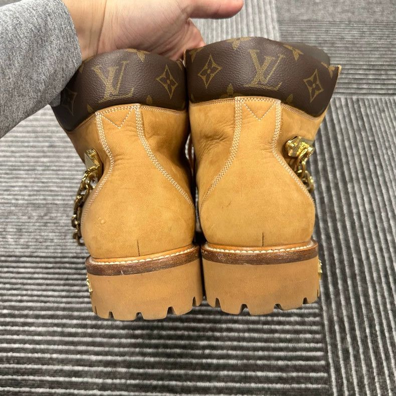 Louis Vuitton Louis Vuitton Creeper Chain Boots - dmc Size US 7 / EU 40 - 5 Thumbnail