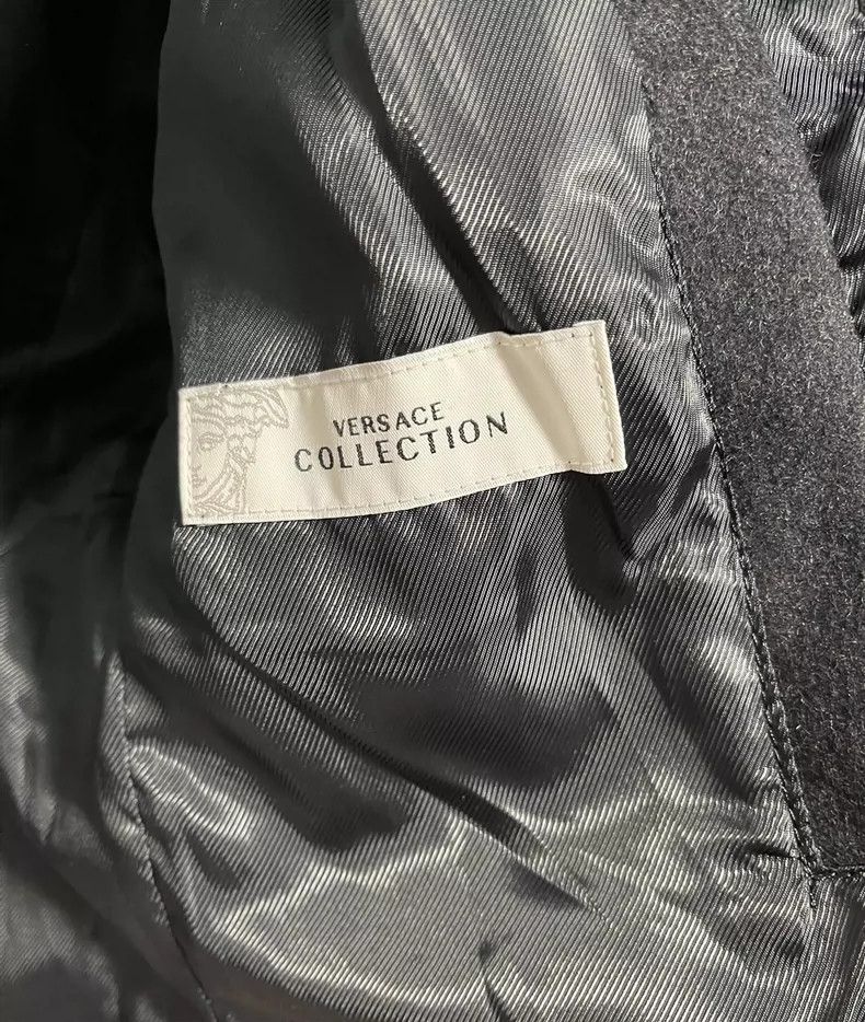 Versace VERSACE Men's Gray Trench Coat - dmc Size US XL / EU 56 / 4 - 4 Thumbnail