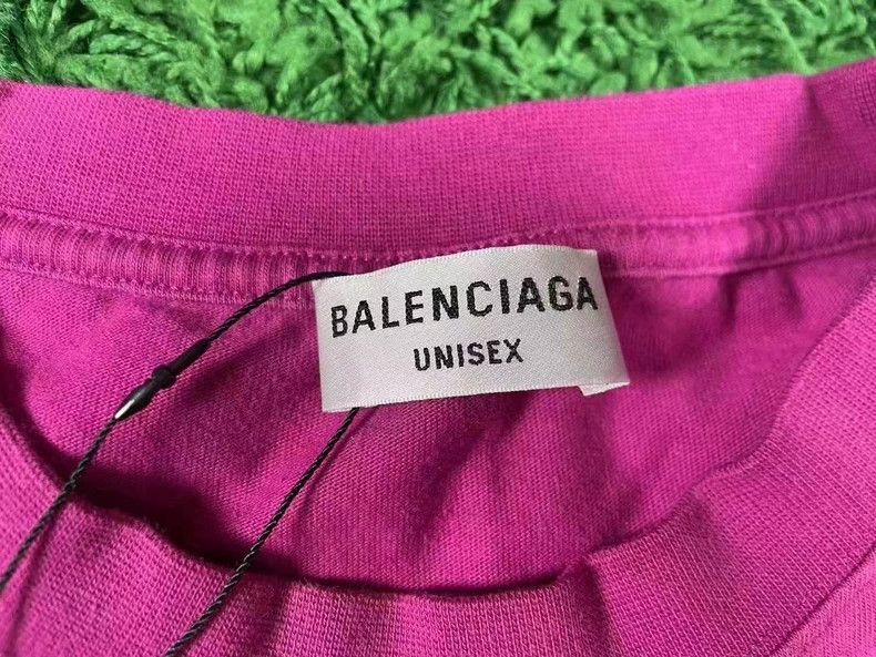 Balenciaga Balenciaga Rainbow Logo Short Sleeve T-shirt - dmc Size US M / EU 48-50 / 2 - 5 Thumbnail